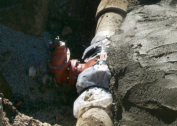 Fire line construction
