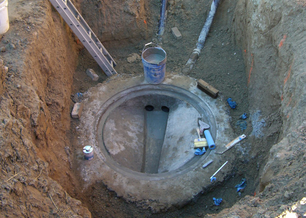 Sanitary sewer construction